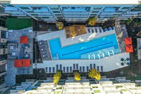 Smyrna apartment for rent - View of courtyard at Elevate West Village, 4520 Pine Street, GA