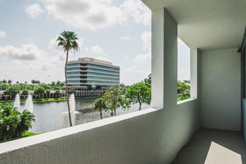 Large private patios & balconies