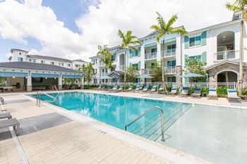 Sundeck and pool