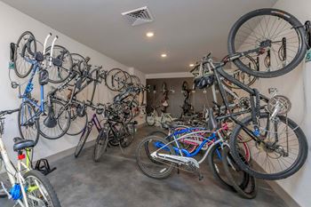 Bike storage rooms