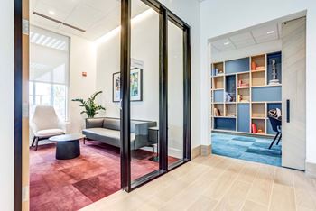 Work lounge and conference room space