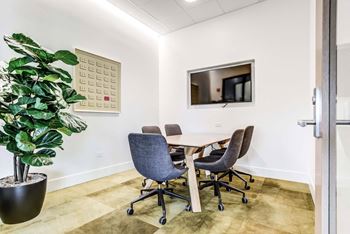 Work lounge and conference room space