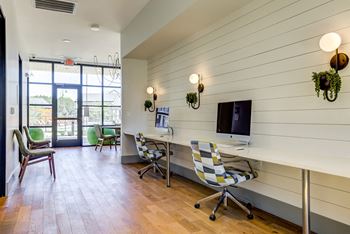 Peloton bike and training space