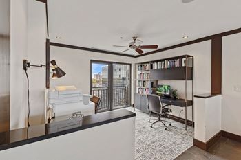 15Th floor community room with business center and conference room
