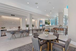 Huntington Beach apartment for rent - Expansive Resident Clubroom at Boardwalk by Windsor, 7461 Edinger Ave., Huntington Beach, CA 92647