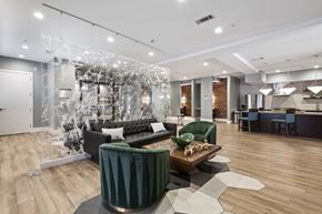Denver apartment for rent - Resident Clubhouse featuring a full kitchen, game lounge, and co-working spaces at Windsor Riverfront Park, Denver, 80202