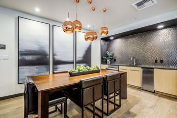 Clubroom with seating