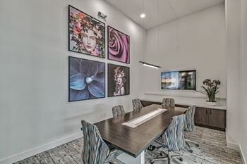 Conference room at windsor ludlam trail in miami, fl.