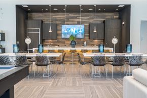 Boca Raton apartment for rent - Club Room with TVs at Allure by Windsor, 6750 Congress Avenue, FL