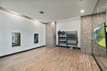 Fitness center at windsor ludlam trail in miami, fl.