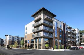 Atlanta apartment for rent - Front Exterior at Stadium Walk By Windsor, Atlanta, 30339