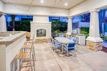 Garden barbeque and picnic areas