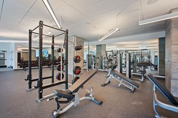 2,400 Sq.Ft. State-of-the-art fitness center with extensive cardio equipment and free weights