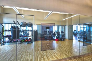 2,800 Sq. Ft. Fitness center and yoga studio