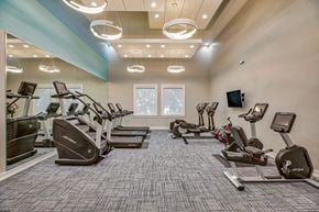 Miramar apartment for rent - Gym equipment in the community fitness center