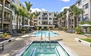 Orange apartment for rent - Hot Tub and Pool at Windsor Main Place, Orange, California