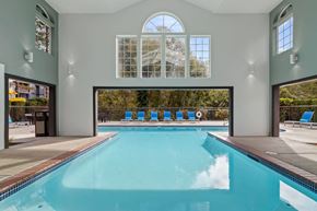 Kirkland apartment for rent - Indoor Pool at Windsor Juanita Bay Apartments, 11105 Northeast 123rd Lane, Kirkland, WA