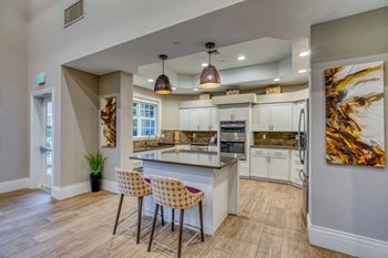 Resident clubhouse with gourmet kitchen