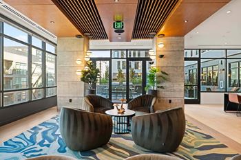 Clubroom with comfortable seating