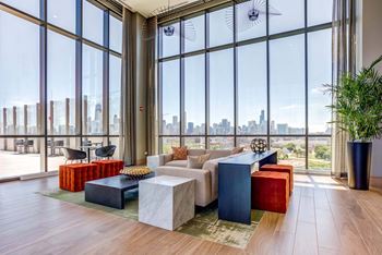 Resident lounge with a chef inspired kitchen space