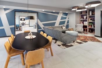 Media lounge and two conference rooms