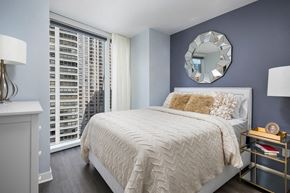Chicago apartment for rent - Primary Bedroom at Moment, Chicago, IL