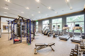 State-of-the-art fitness center