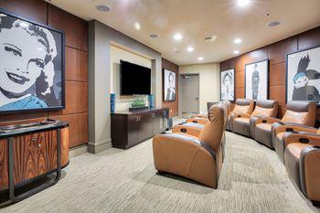Amenities-movie theatre with stadium seating