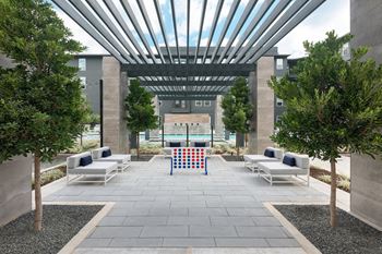 Open air seating