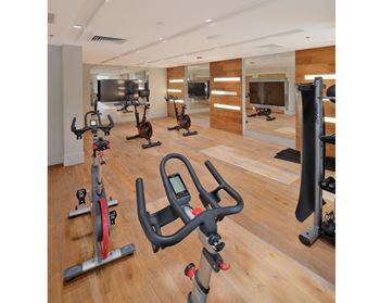 Fitness and yoga studio