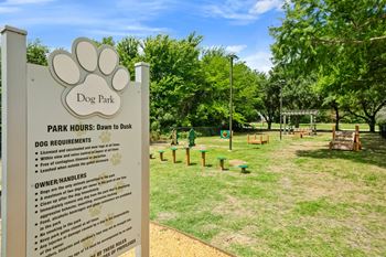 Expansive dog park