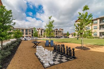 Outdoor game area at windsor lakeyard district