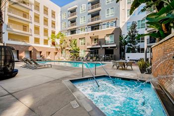 Swimming pool and spa