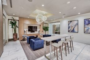 Los Angeles apartment for rent - Resident Lounge at Olympic by Windsor, 936 S. Olive St, CA