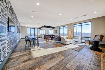 Rooftop lounge