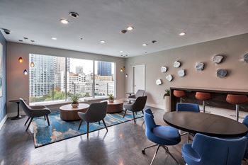 Resident space with seating