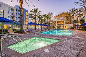 Huntington Beach apartment for rent - Hot tub and pool at Boardwalk by Windsor