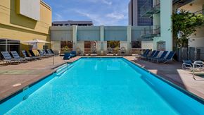 Los Angeles apartment for rent - Pool and Sundeck at Sunset and Vine, 1555 Vine Street, Los Angeles