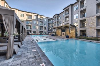 Resort style pool