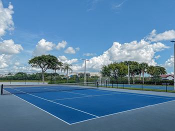 Tennis/pickleball court