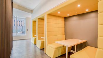 All new work from home hub with private work nooks and high speed wifi