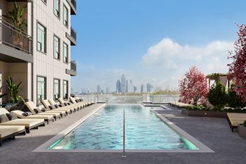 Pool and sundeck