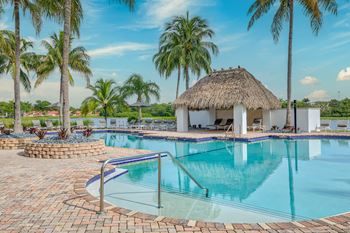 Three resort inspired swimming pools