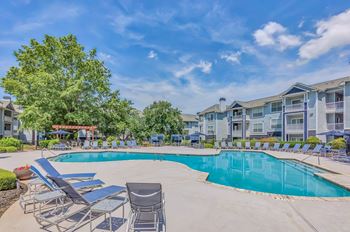 Two resort-style pools with sun decks