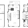 Floor plan for 2 beds, 2.5 baths, 1386 sqft