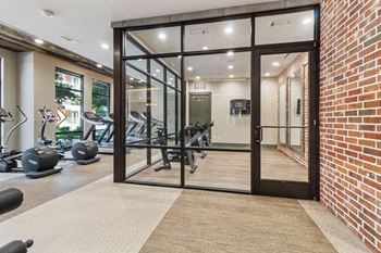 State-of-the-art fitness center with technogym equipment