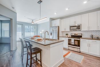 Gourmet kitchens with islands