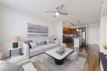 Ceiling fans with lighting in bedrooms and living room