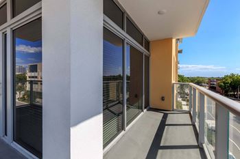 Balcony with views available*