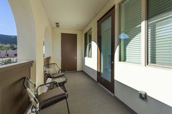 Apartment balcony